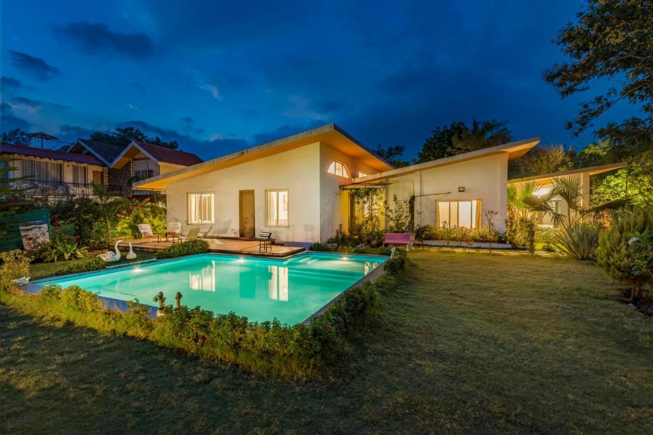 Saffronstays Roselle, Malavli - Pet-Friendly Pool Villa With Modern Interiors Lonavala Exterior photo