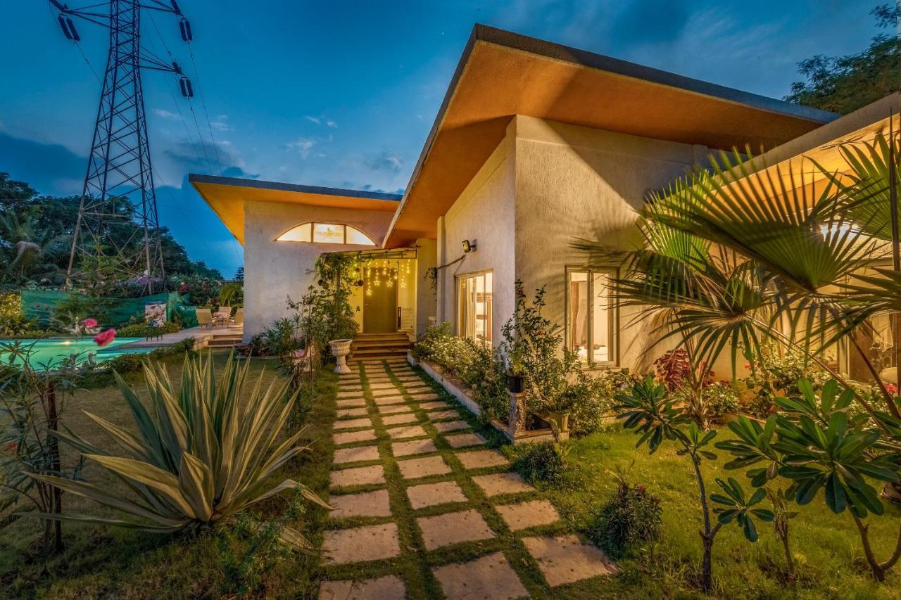 Saffronstays Roselle, Malavli - Pet-Friendly Pool Villa With Modern Interiors Lonavala Exterior photo