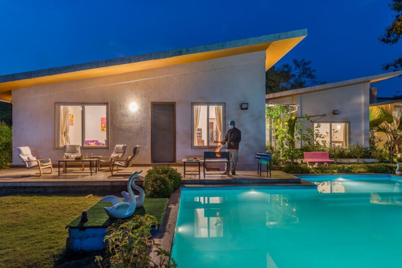 Saffronstays Roselle, Malavli - Pet-Friendly Pool Villa With Modern Interiors Lonavala Exterior photo